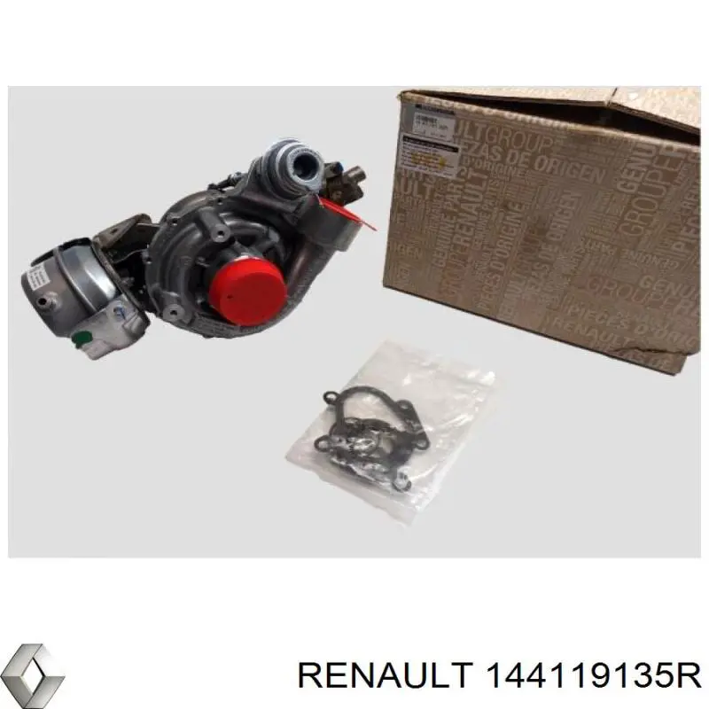 Do koszyka 144119135R Renault (RVI) Turbina