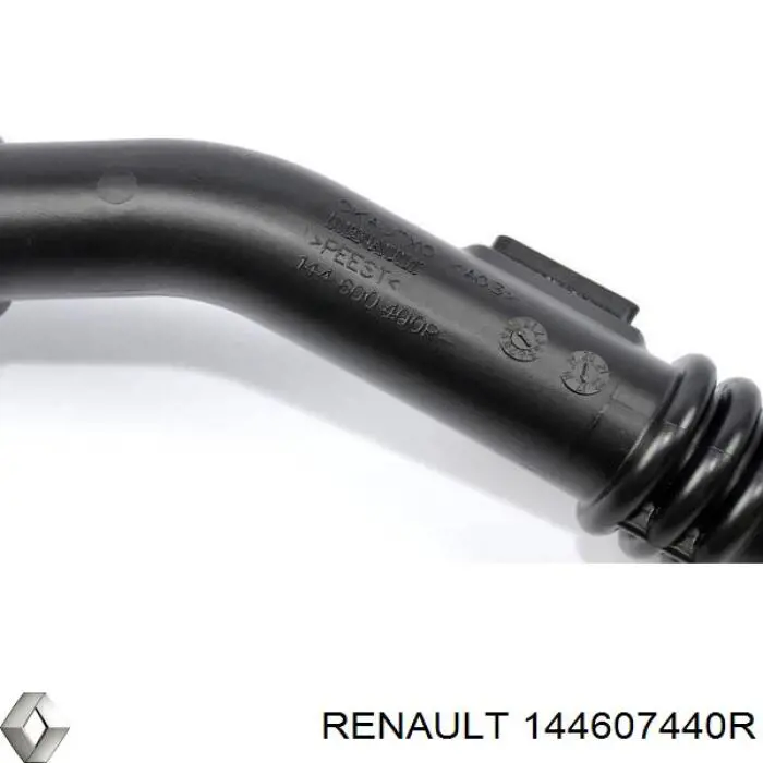 Przewód (króciec) intercoolera 144607440R Renault (RVI)