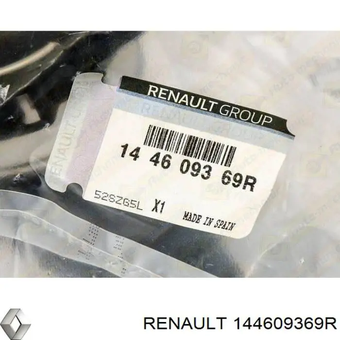 Przewód (króciec) intercoolera Renault (RVI) 144609369R cena, od 103,35 USD