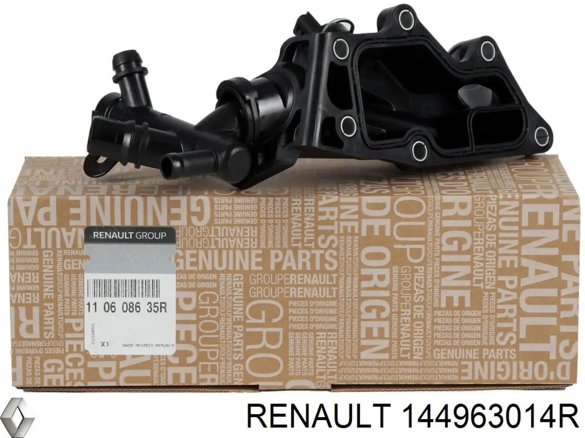 Do koszyka 144963014R Renault (RVI) Chłodnica intercoolera
