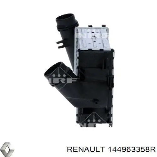 Chłodnica intercoolera 144963358R Renault (RVI)