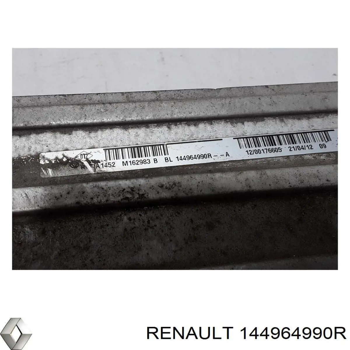 Chłodnica intercoolera Renault (RVI) 144964990R cena, od 78,32 USD