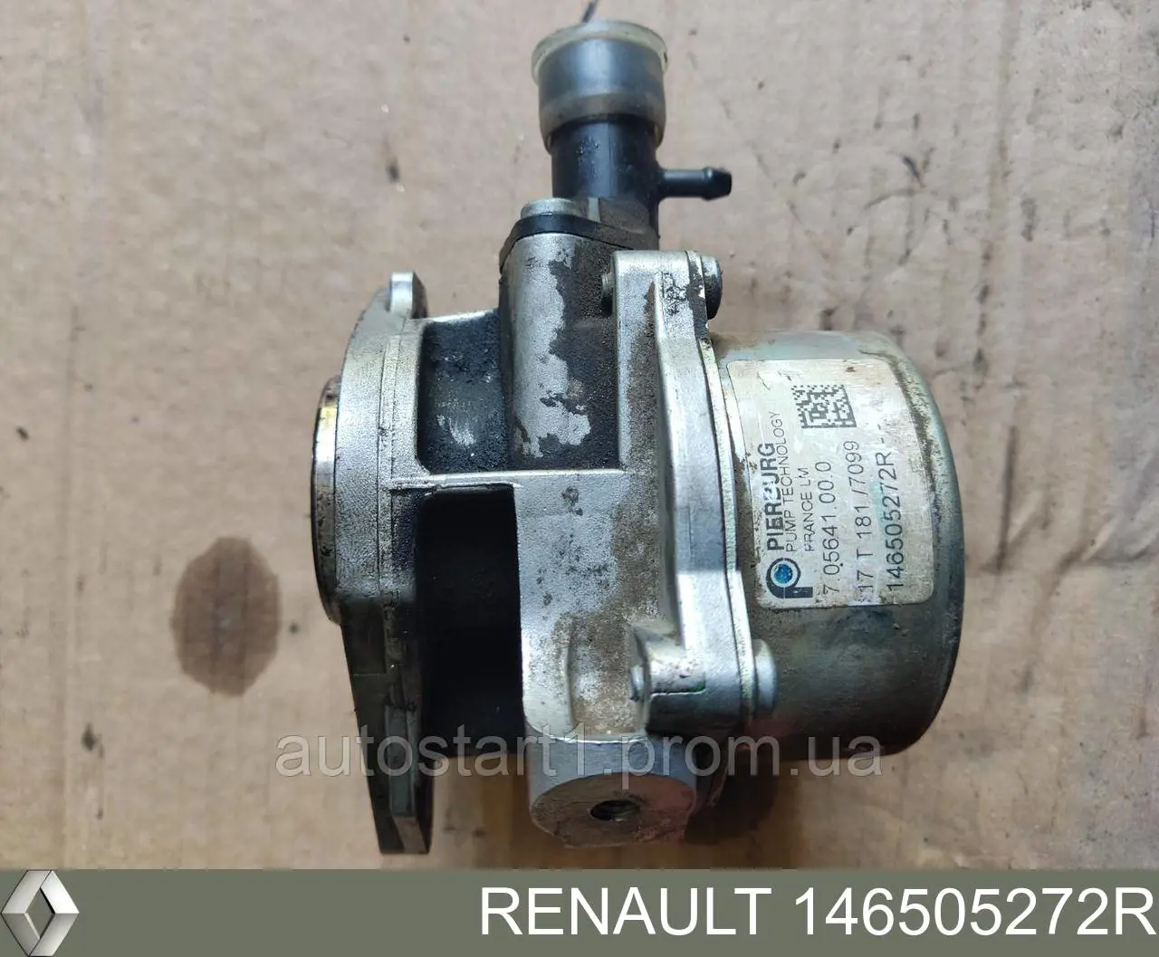 Do koszyka 146505272R Renault (RVI) Pompa podciśnienia