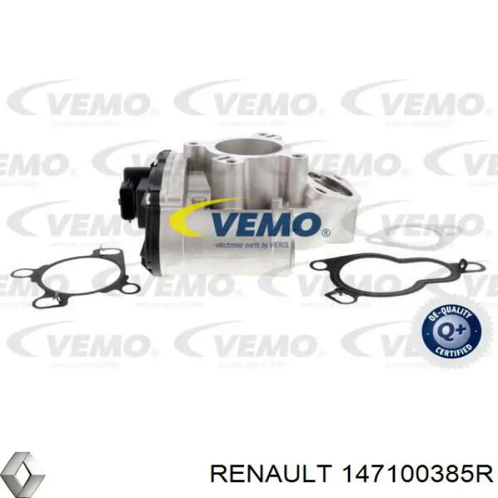 Zawór recyrkulacji spalin EGR Renault (RVI) 147100385R cena, od 120,65 USD