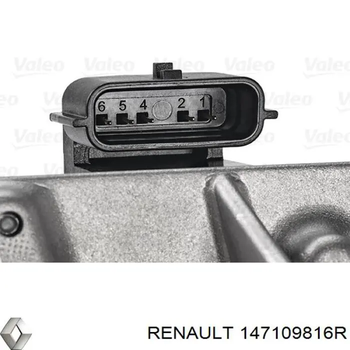 147109816R Renault (RVI) Zawór recyrkulacji spalin EGR
