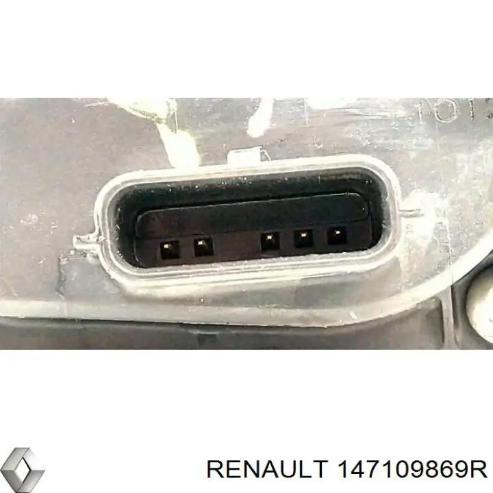 Do koszyka 147109869R Renault (RVI) Zawór recyrkulacji spalin EGR