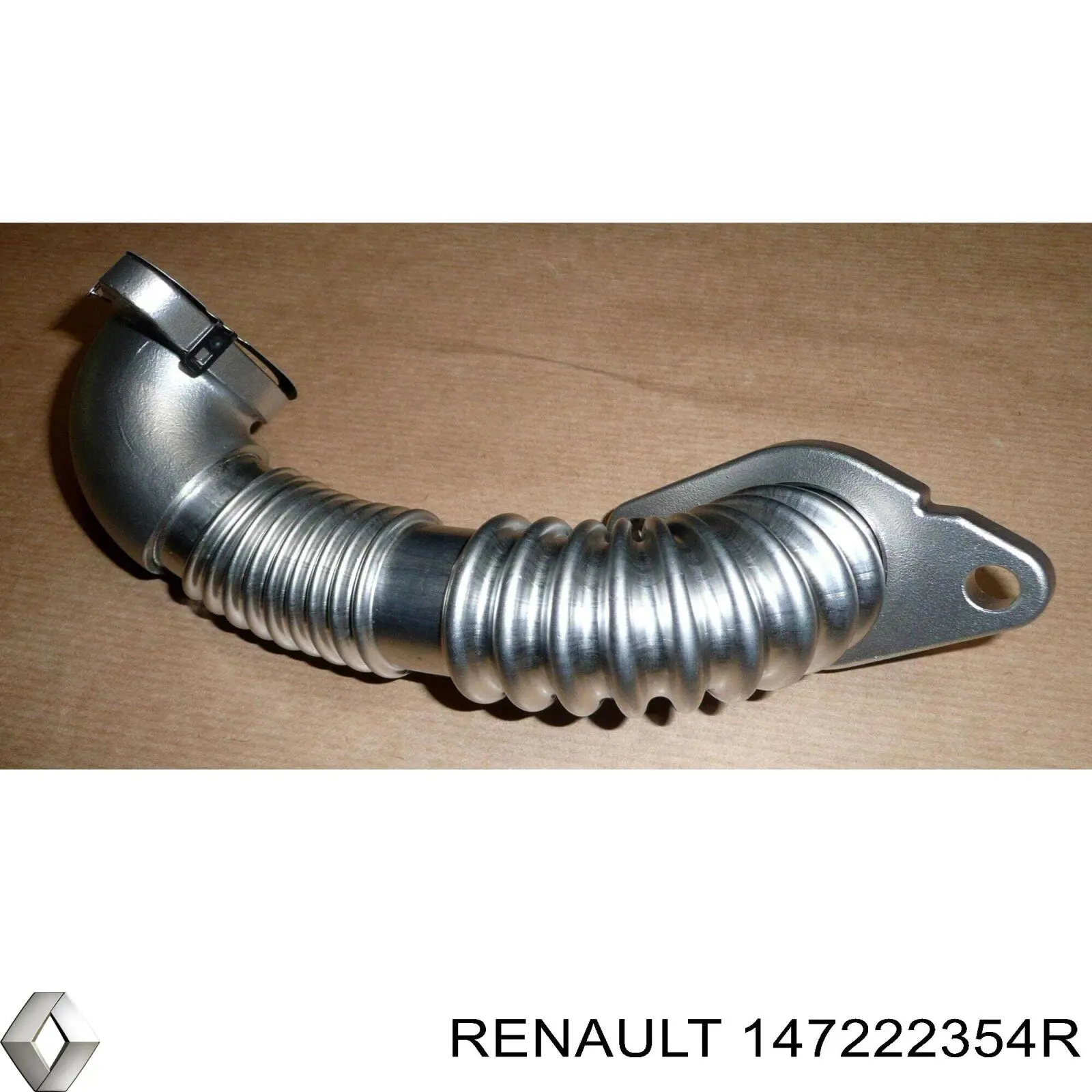 Do koszyka 147222354R Renault (RVI) Uszczelka schładzacza EGR układu recyrkulacji spalin