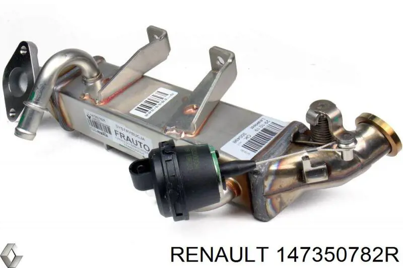 Chłodnica układu recyrkulacji spalin EGR Renault (RVI) 147350782R cena, od 273,22 USD