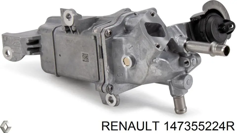 Chłodnica układu recyrkulacji spalin EGR Renault (RVI) 147355224R cena, od 332,53 USD