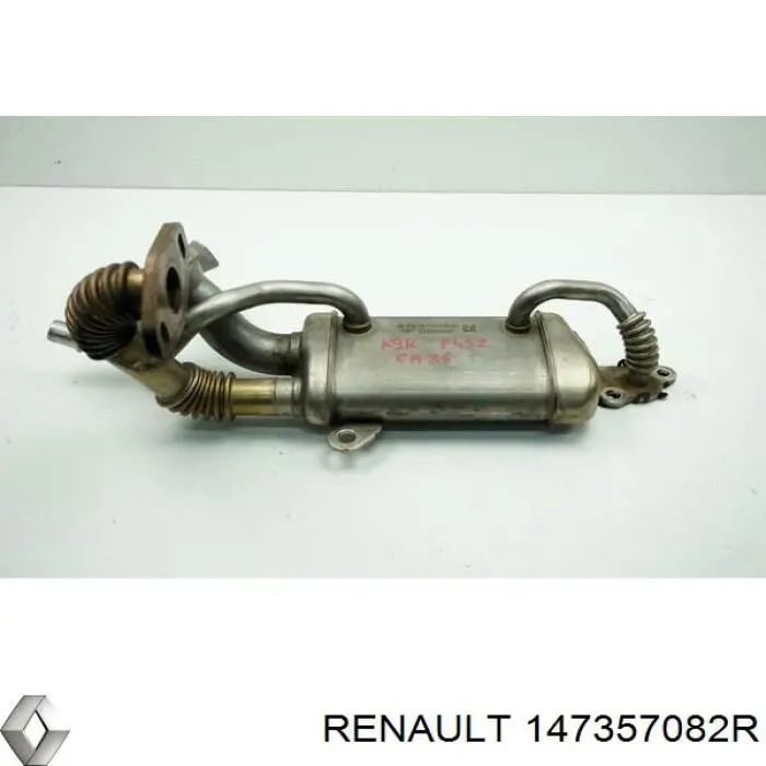 Chłodnica układu recyrkulacji spalin EGR Renault (RVI) 147357082R cena, od 74,91 USD