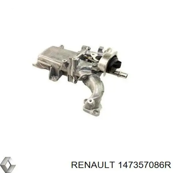 147357086R Renault (RVI) Chłodnica układu recyrkulacji spalin EGR