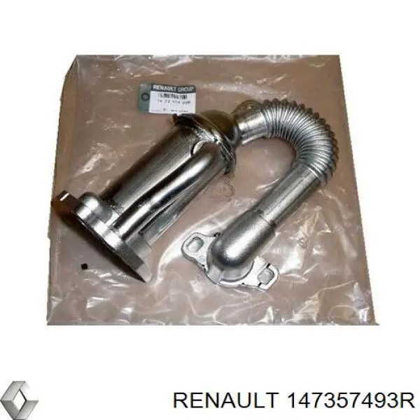 147357493R Renault (RVI) Chłodnica układu recyrkulacji spalin EGR