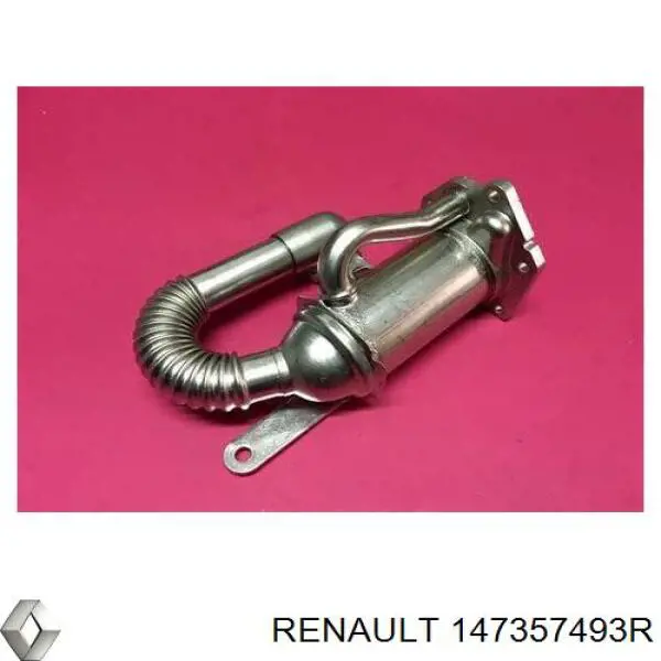 Do koszyka 147357493R Renault (RVI) Chłodnica układu recyrkulacji spalin EGR