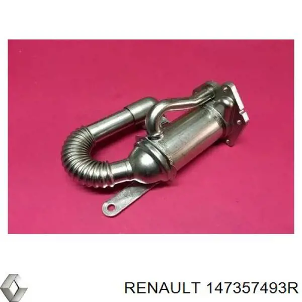 Chłodnica układu recyrkulacji spalin EGR 147357493R Renault (RVI)
