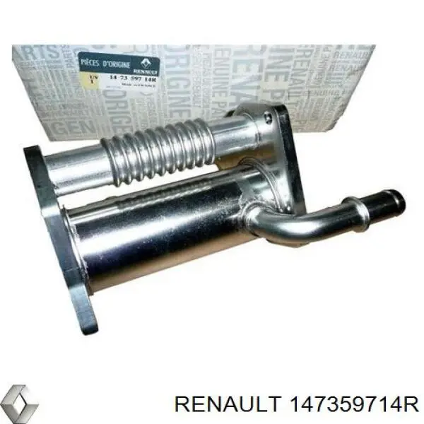 Chłodnica układu recyrkulacji spalin EGR Renault (RVI) 147359714R cena, od 69,81 USD
