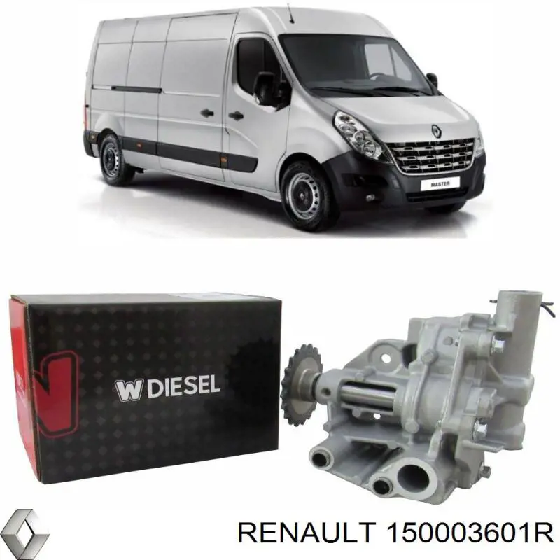 150003601R Renault (RVI) Pompa oleju