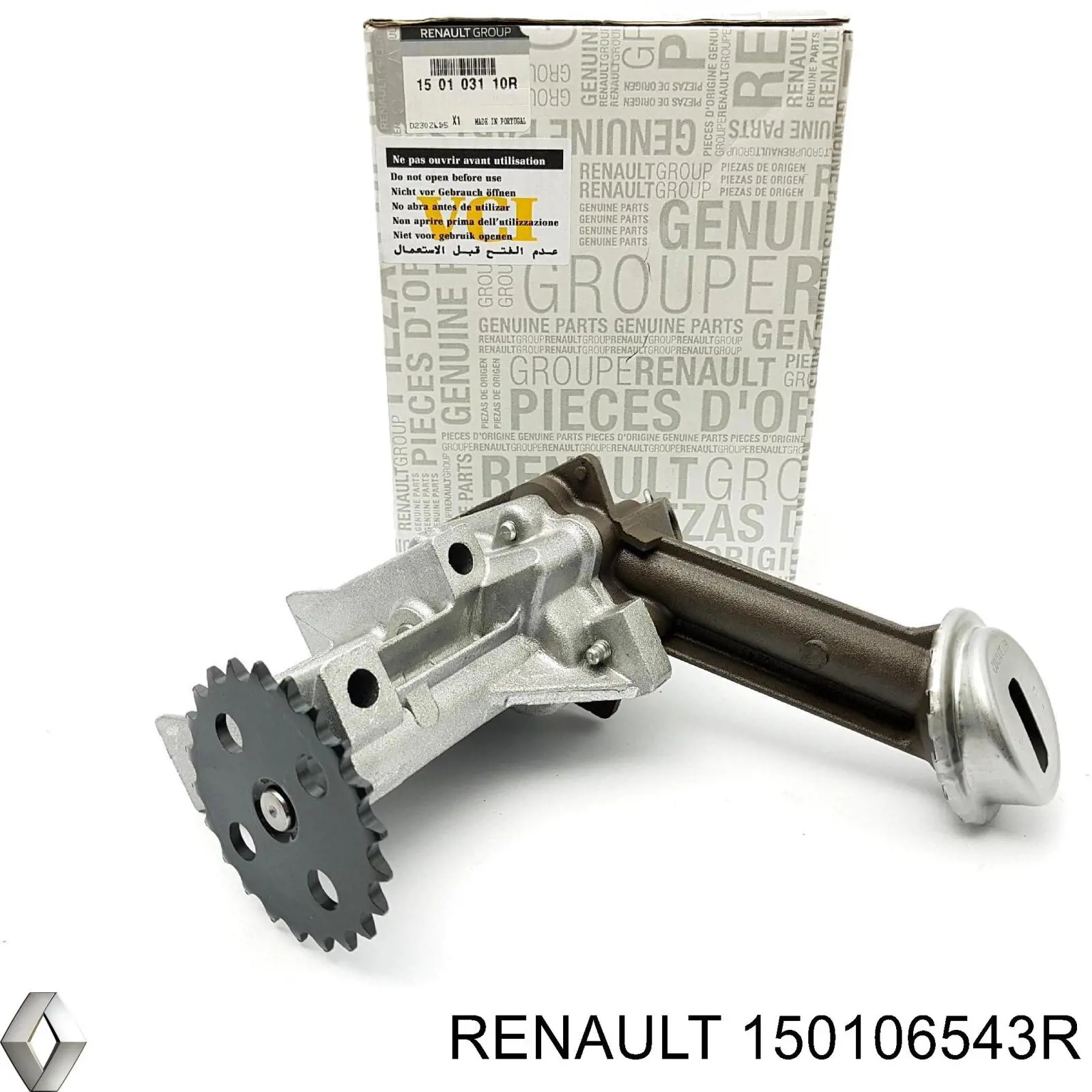 Pompa oleju Renault (RVI) 150106543R cena, od 57,90 USD
