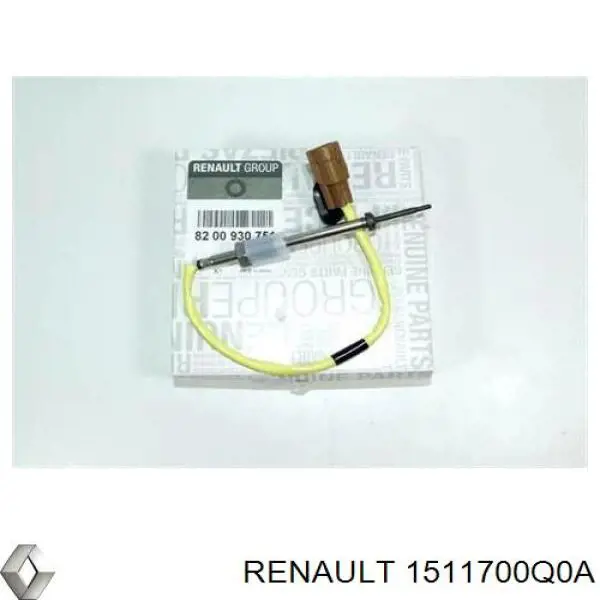 1511700Q0A Renault (RVI) Czujnik temperatury spalin, przed turbiną