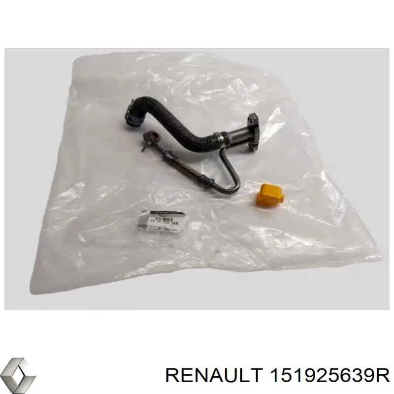 151925639R Renault (RVI) Rurka (przewód) dopływu oleju do turbiny