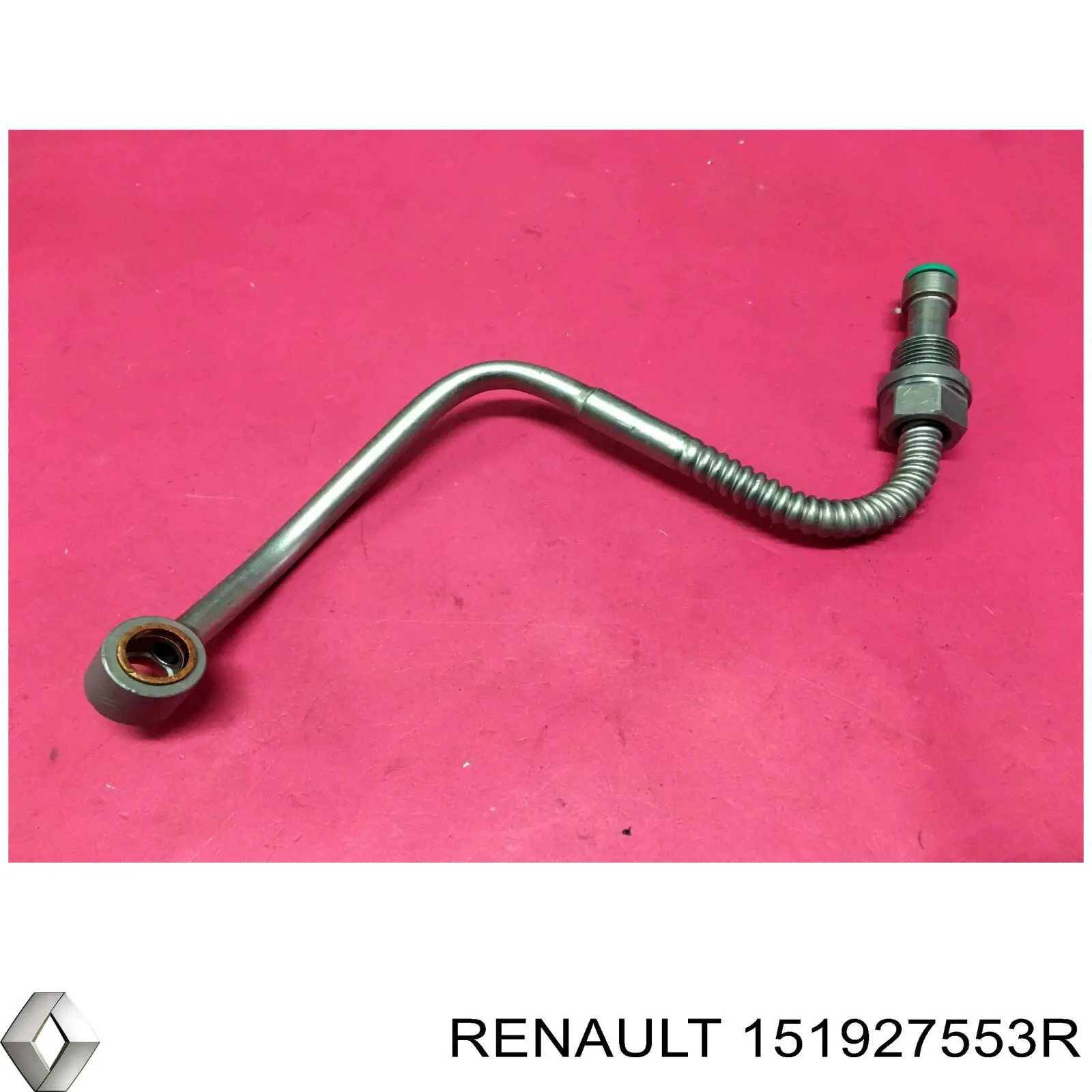 Do koszyka 1519200Q2F Renault (RVI) Rurka (przewód) dopływu oleju do turbiny