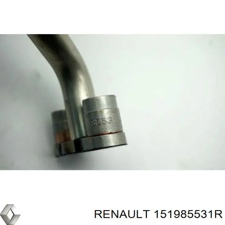 Do koszyka 151985531R Renault (RVI) Rurka (przewód) spływu oleju z turbiny