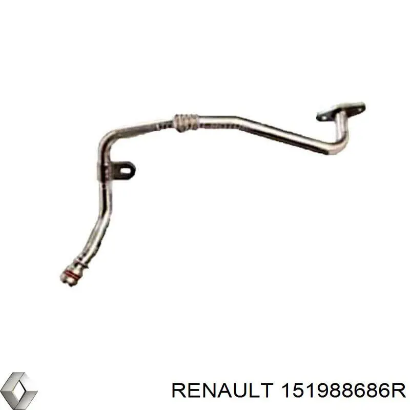 151985778R Renault (RVI) Rurka (przewód) spływu oleju z turbiny