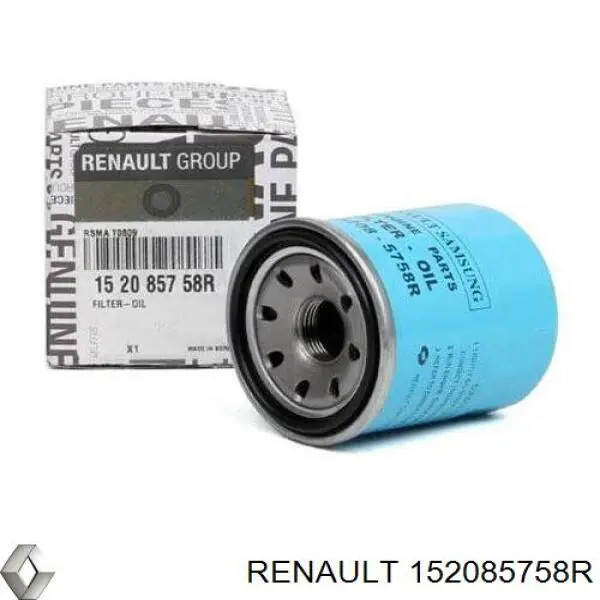 Do koszyka 152085758R Renault (RVI) Filtr oleju