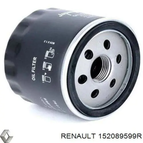 Do koszyka 152089599R Renault (RVI) Filtr oleju