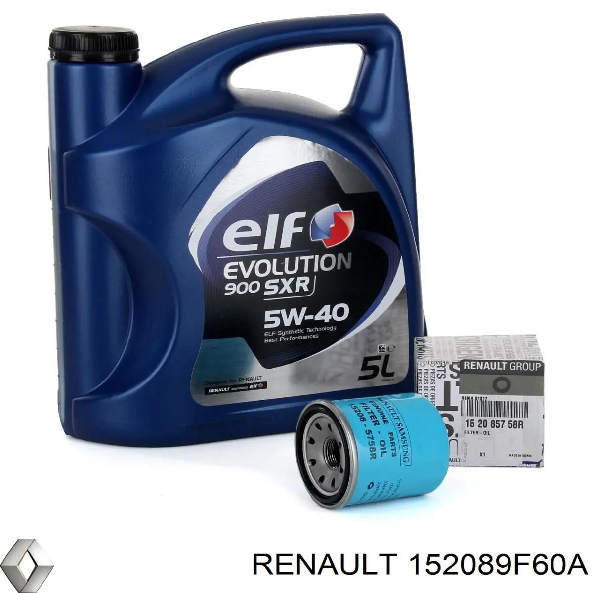 Filtr oleju 152089F60A Renault (RVI)