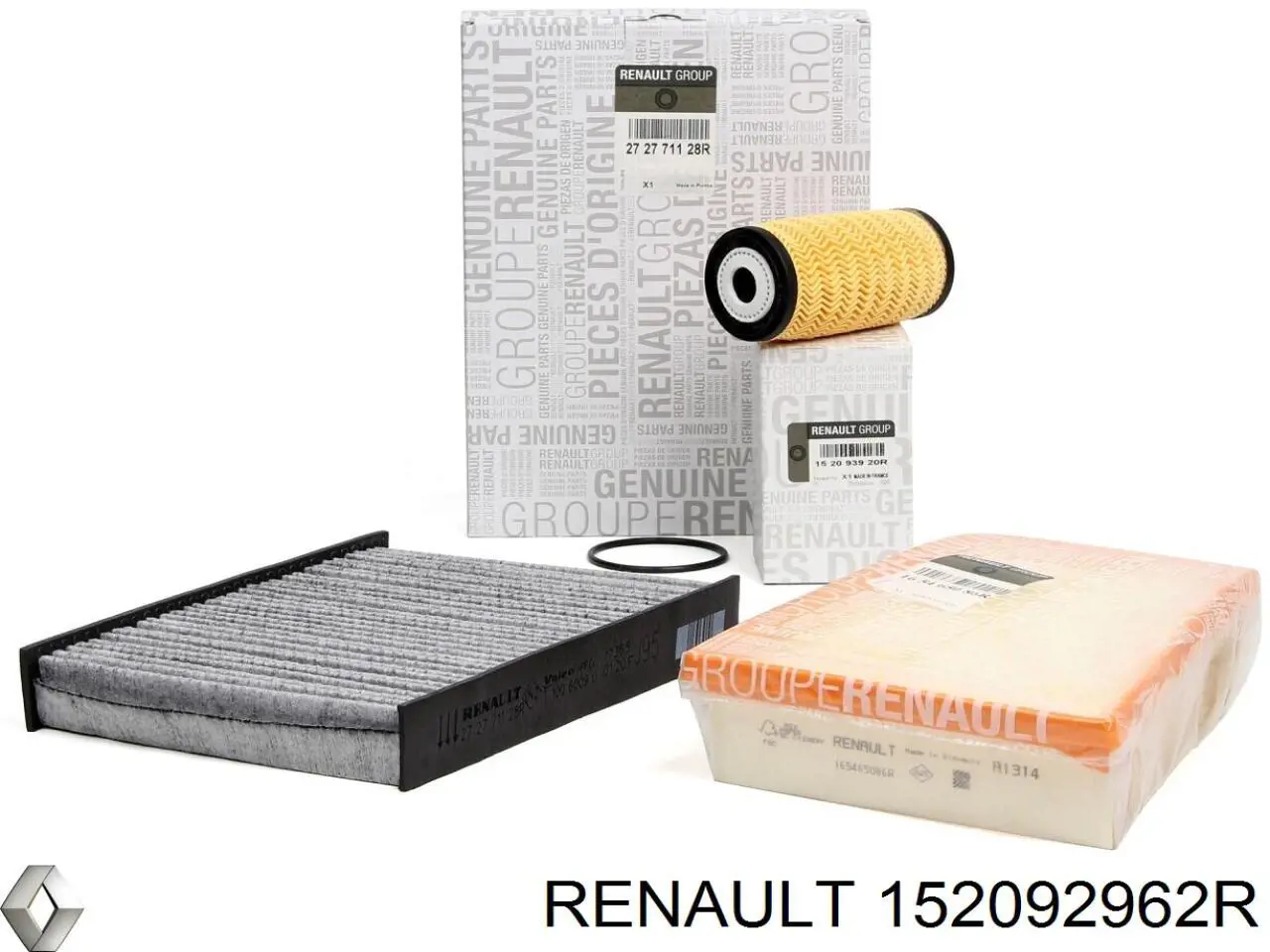 Filtr oleju 152092962R Renault (RVI)