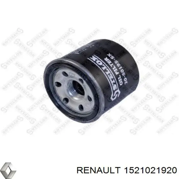 Do koszyka 1521021920 Renault (RVI) Filtr oleju