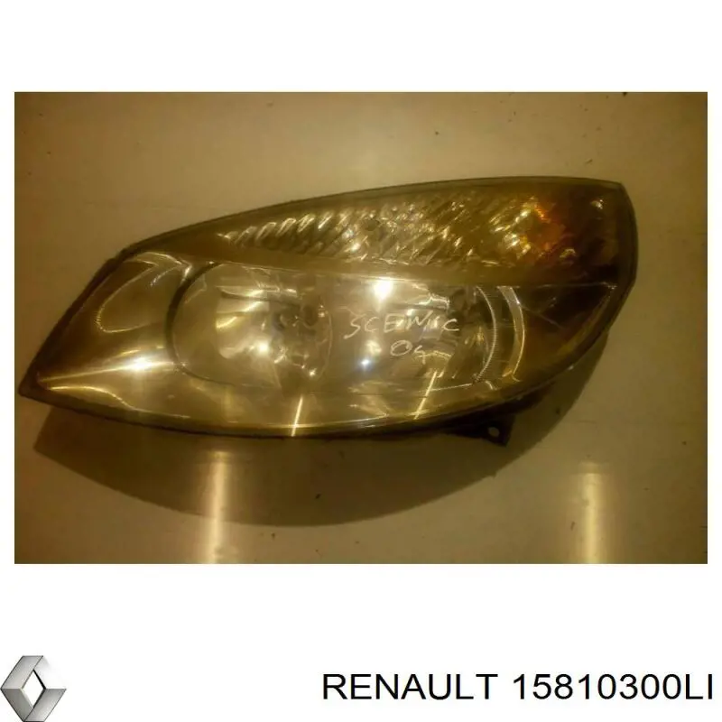 15810300LI Renault (RVI) Reflektor lewy