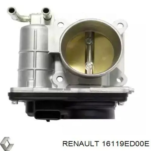16119ED00E Renault (RVI) Przepustnica, komplet