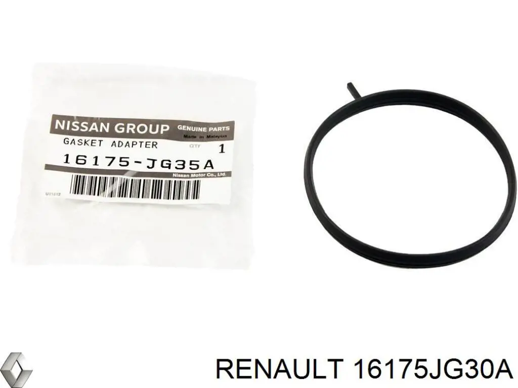 16175JG30A Renault (RVI) Uszczelka przepustnicy
