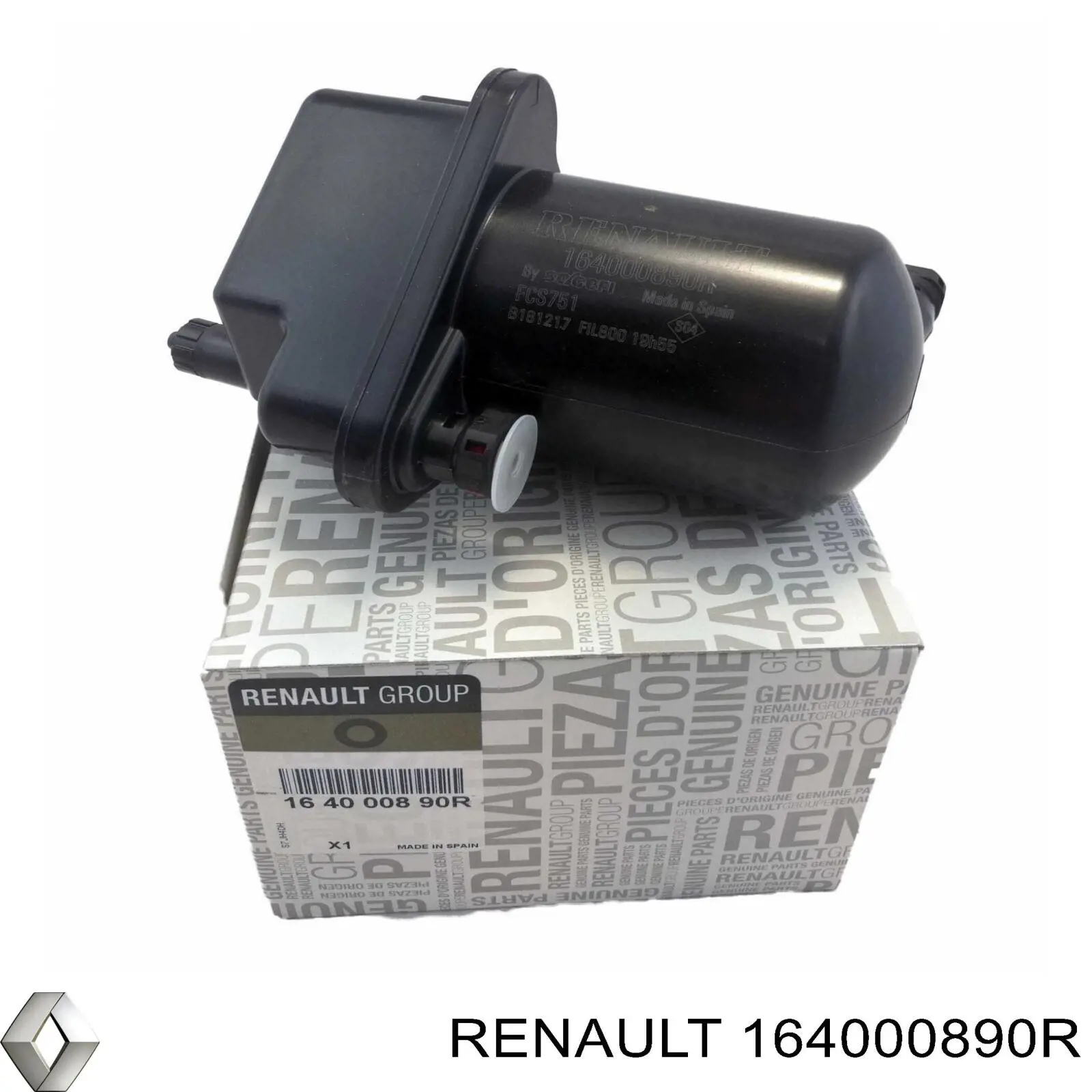 Do koszyka 164000890R Renault (RVI) Filtr paliwa