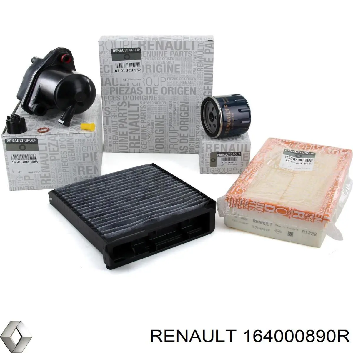 Filtr paliwa 164000890R Renault (RVI)