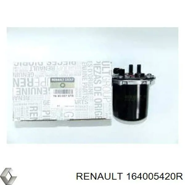 Do koszyka 164006797R Renault (RVI) Obudowa filtra paliwa