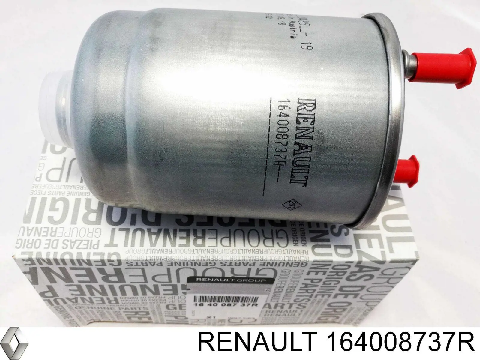 Filtr paliwa 164008737R Renault (RVI)