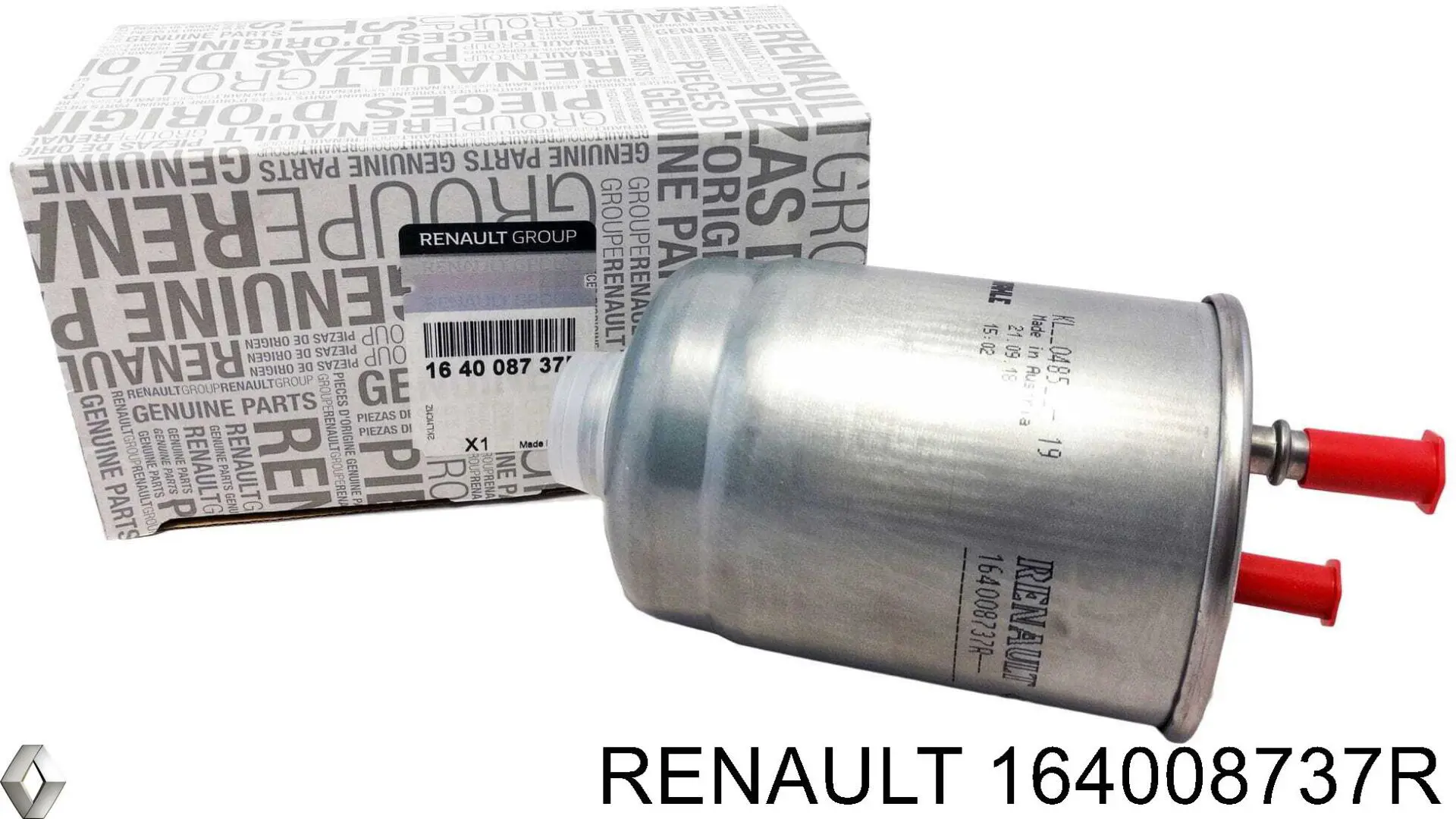 Filtr paliwa 164008737R Renault (RVI)
