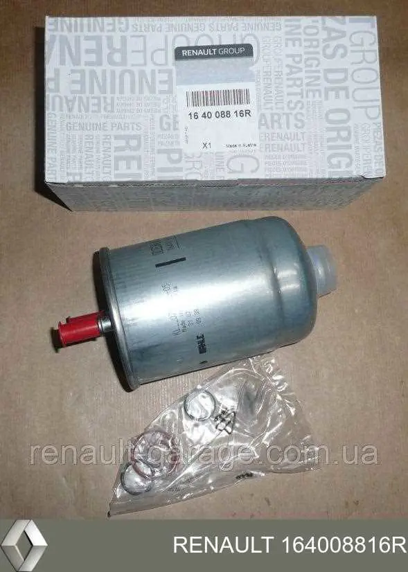 Filtr paliwa Renault (RVI) 164008816R cena, od 51,77 USD
