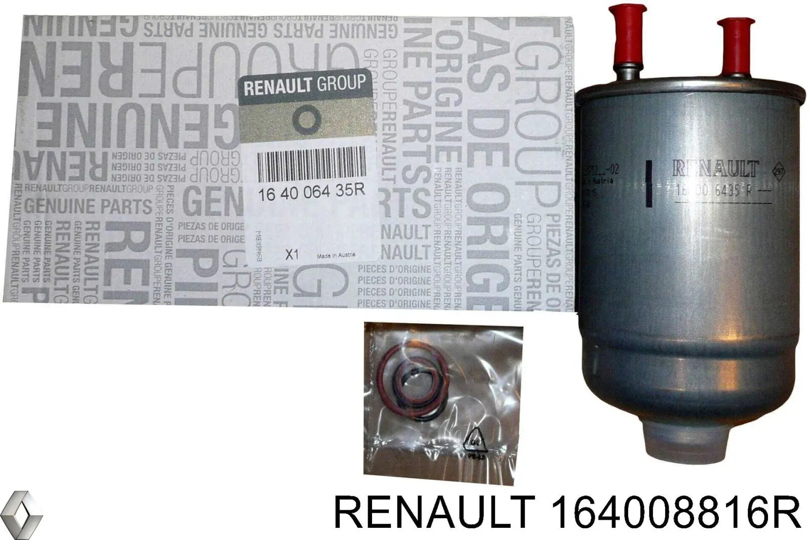 Filtr paliwa Renault (RVI) 164008816R cena, od 51,77 USD