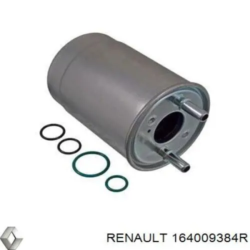 Filtr paliwa 164009384R Renault (RVI)
