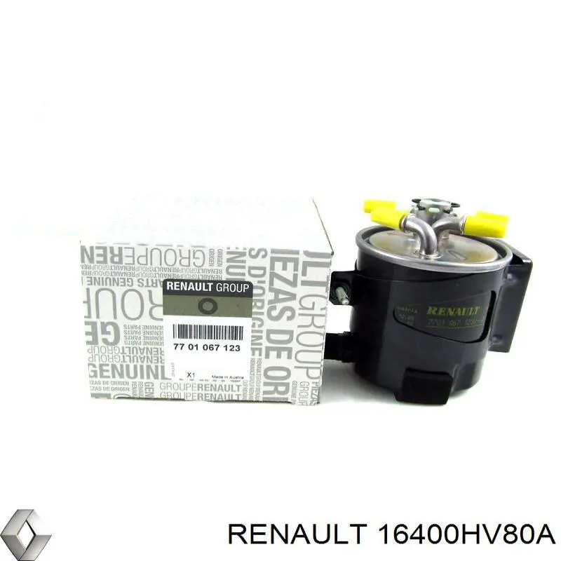 Filtr paliwa Renault (RVI) 16400HV80A cena, od 37,95 USD