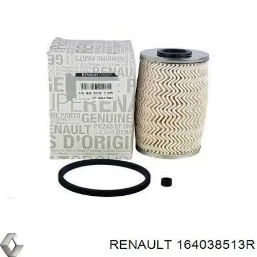 Filtr paliwa Renault (RVI) 164038513R cena, od 13,69 USD