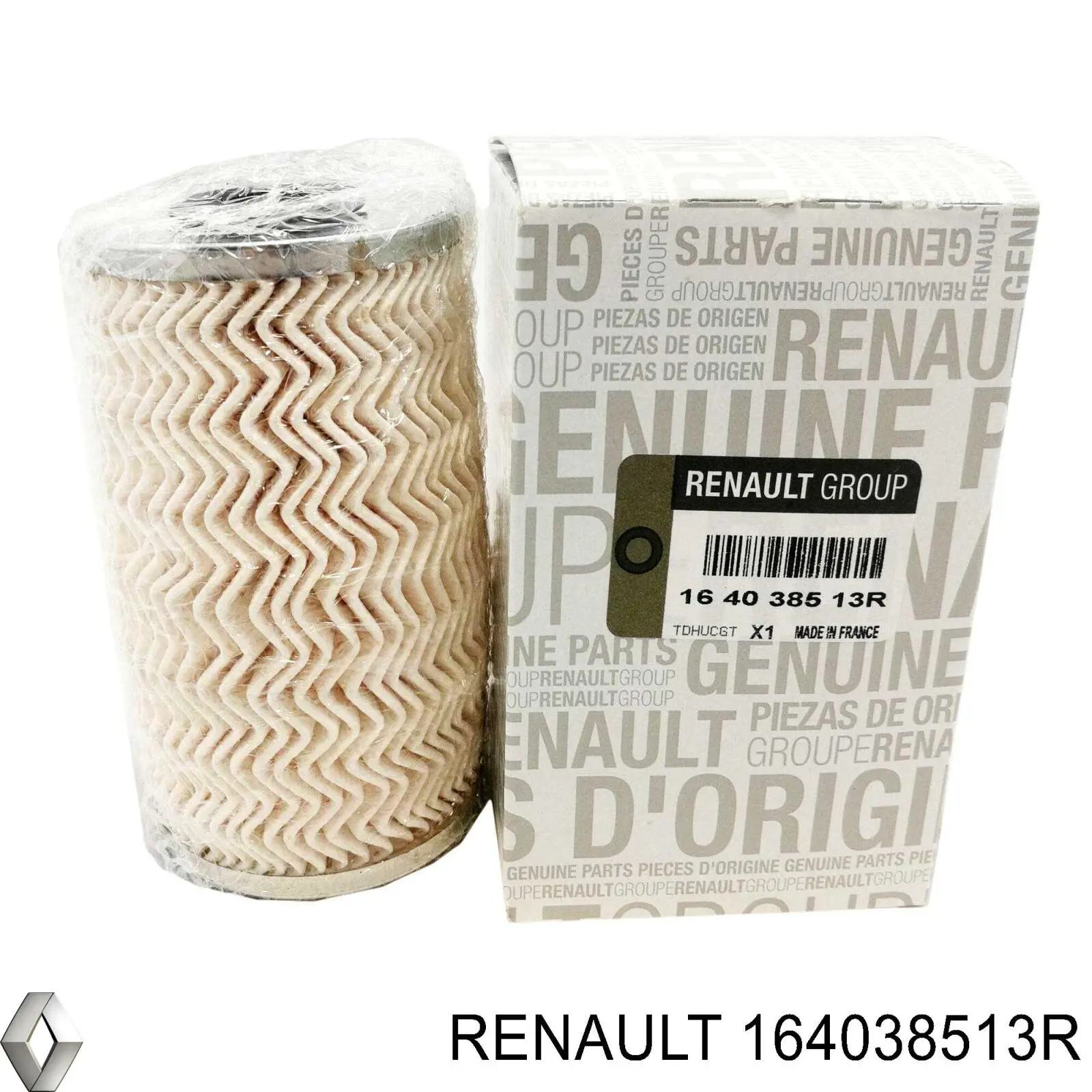 Filtr paliwa 164038513R Renault (RVI)