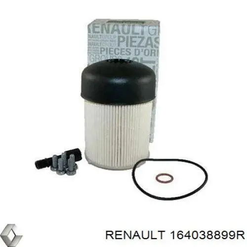 Filtr paliwa 164038899R Renault (RVI)