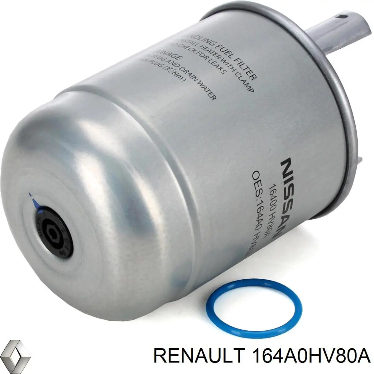 Filtr paliwa 164A0HV80A Renault (RVI)