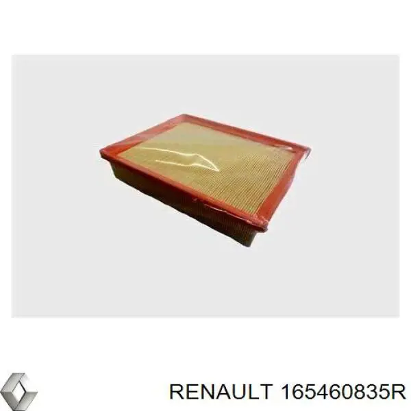 Do koszyka 165460835R Renault (RVI) Filtr powietrza