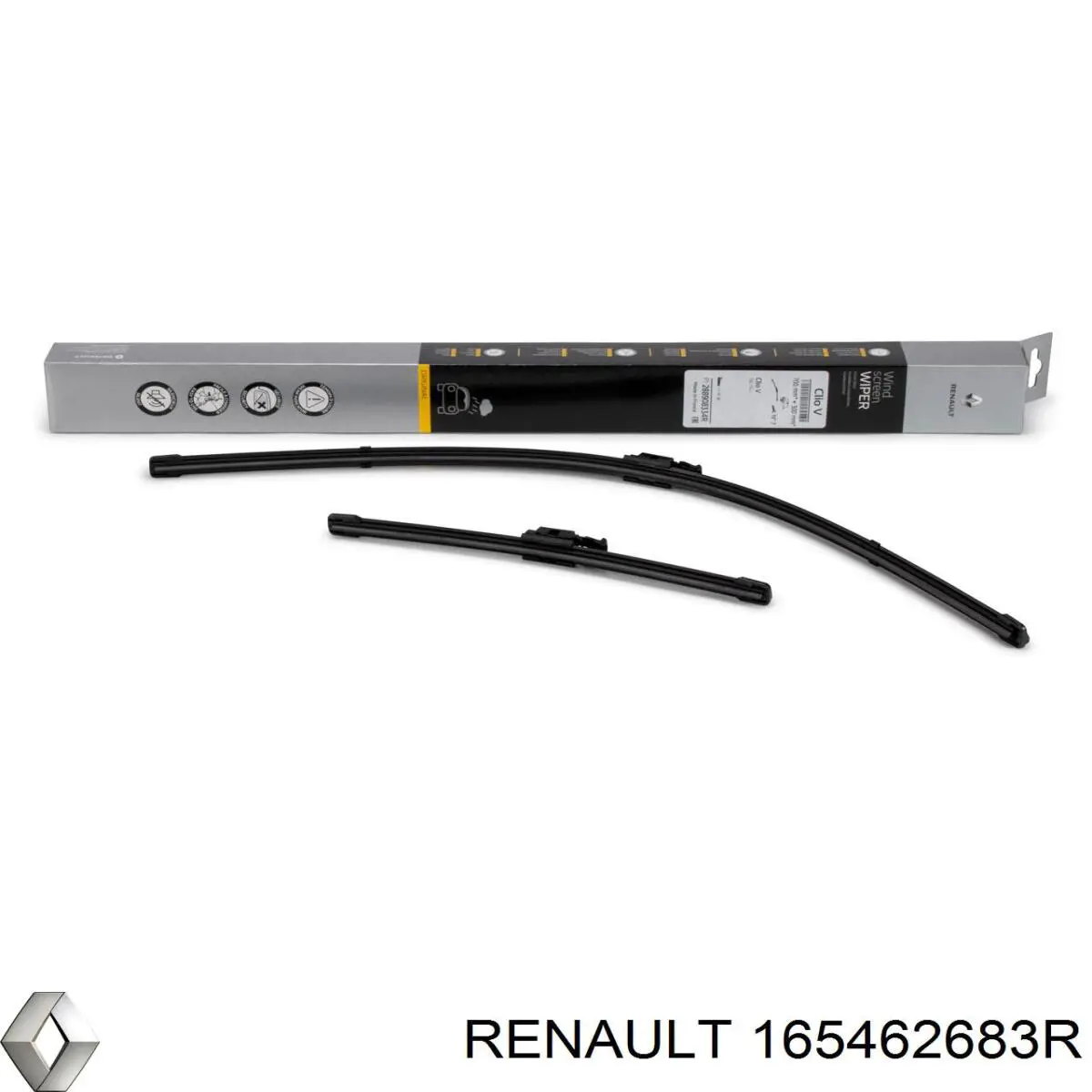 Filtr powietrza 165462683R Renault (RVI)