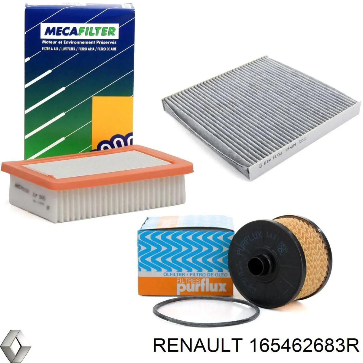 Filtr powietrza Renault (RVI) 165462683R cena, od 10,21 USD